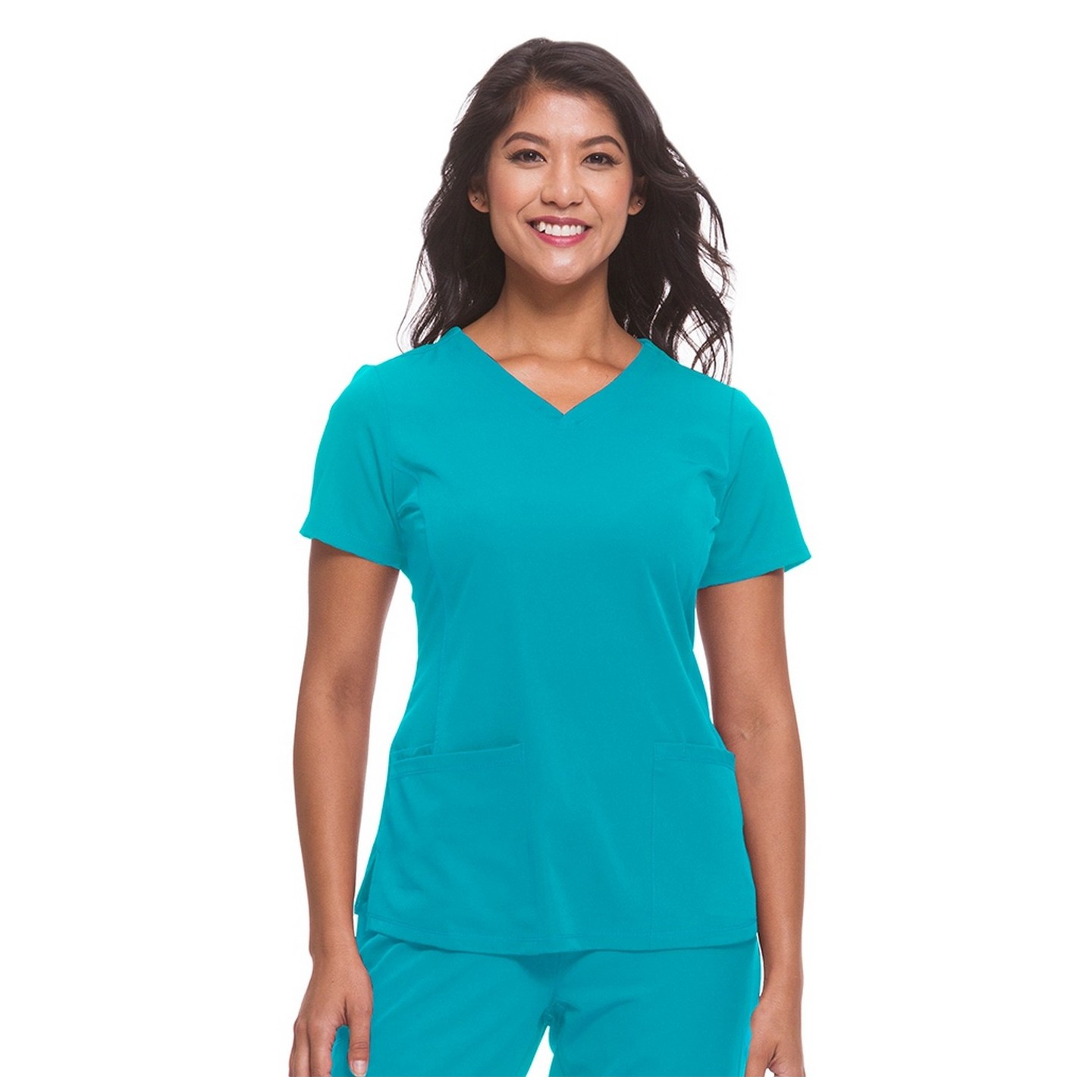 2500 HH Works by Healing Hands Monica V-Neck Scrub Top
