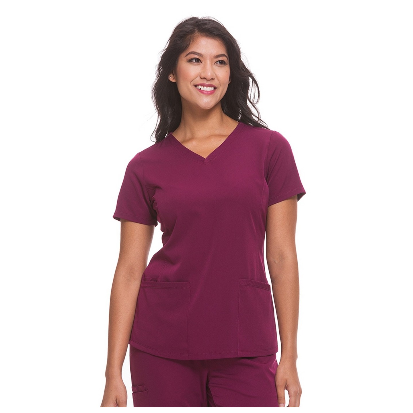 2500 HH Works by Healing Hands Monica V-Neck Scrub Top