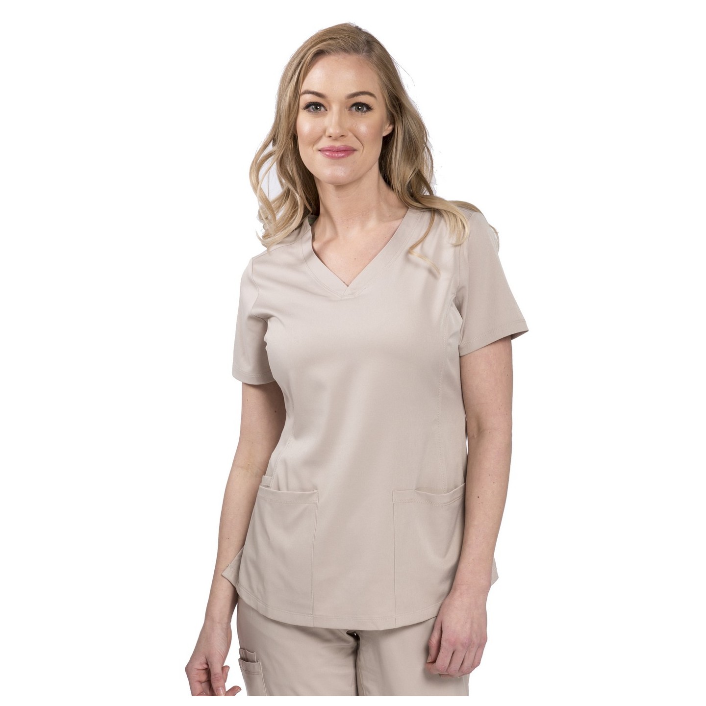 2500 HH Works by Healing Hands Monica V-Neck Scrub Top