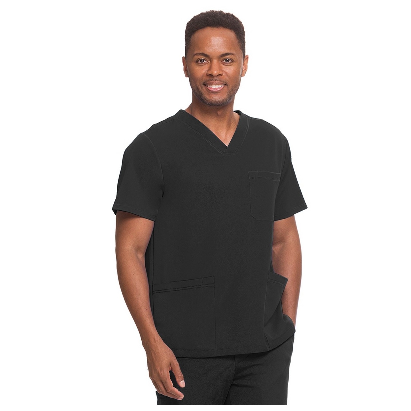 2590 HH Works by Healing Hands Men's Matthew V-Neck Scrub Top