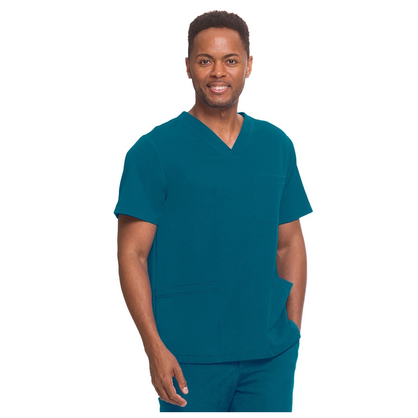 2590 HH Works by Healing Hands Men's Matthew V-Neck Scrub Top