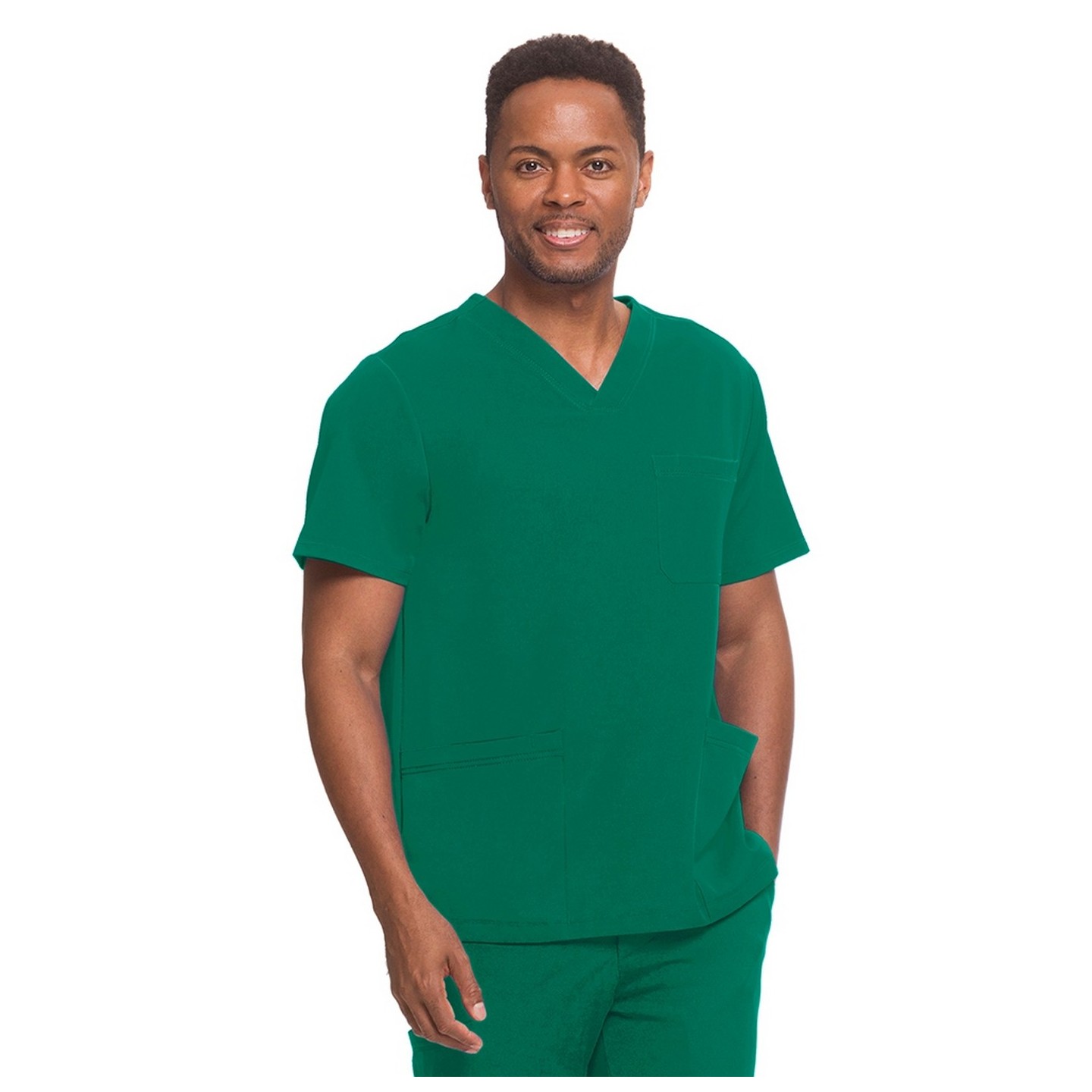 2590 HH Works by Healing Hands Men's Matthew V-Neck Scrub Top