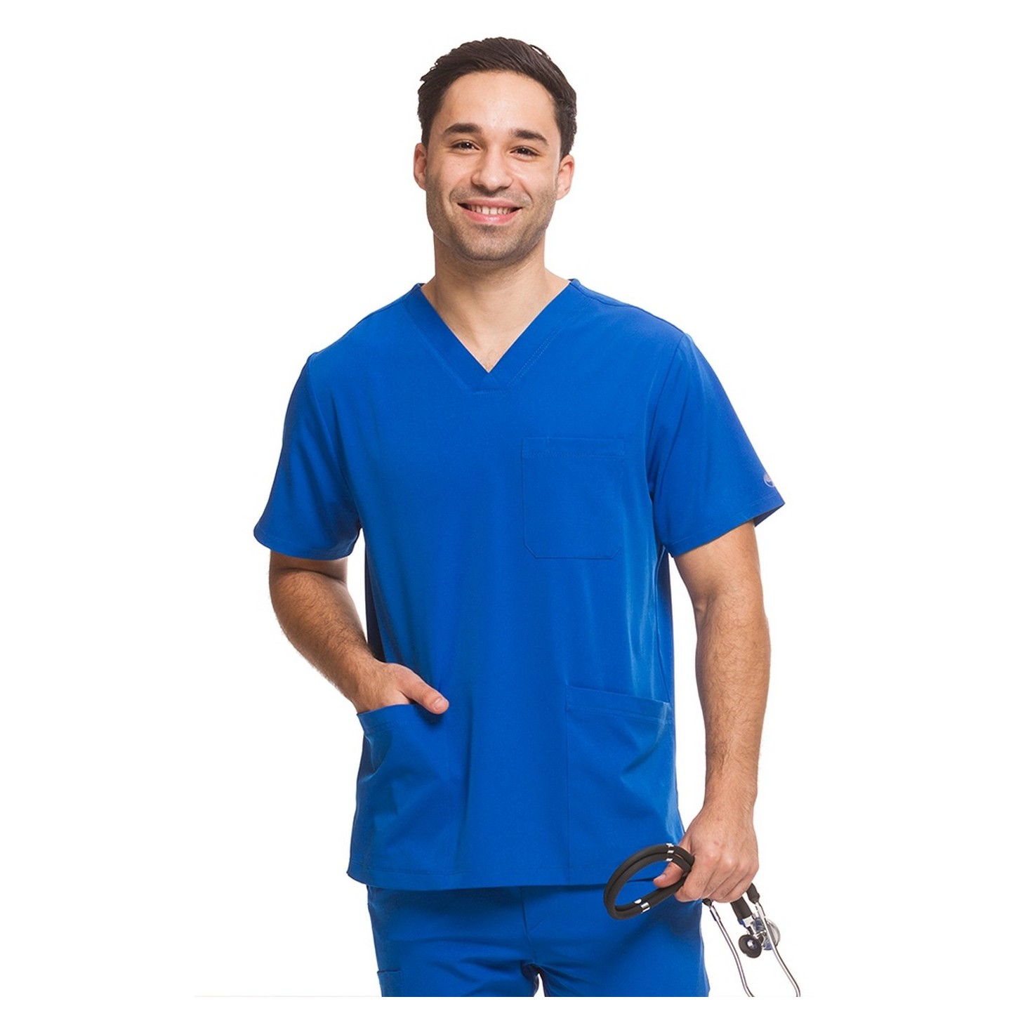 Haut 2590 HH Works de Healing Hands pour Homme, col V froncé au col Matthew