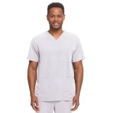 Haut 2590 HH Works de Healing Hands pour Homme, col V froncé au col Matthew