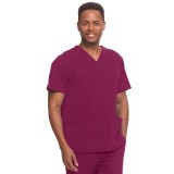 2590 HH Works by Healing Hands Men's Matthew V-Neck Scrub Top