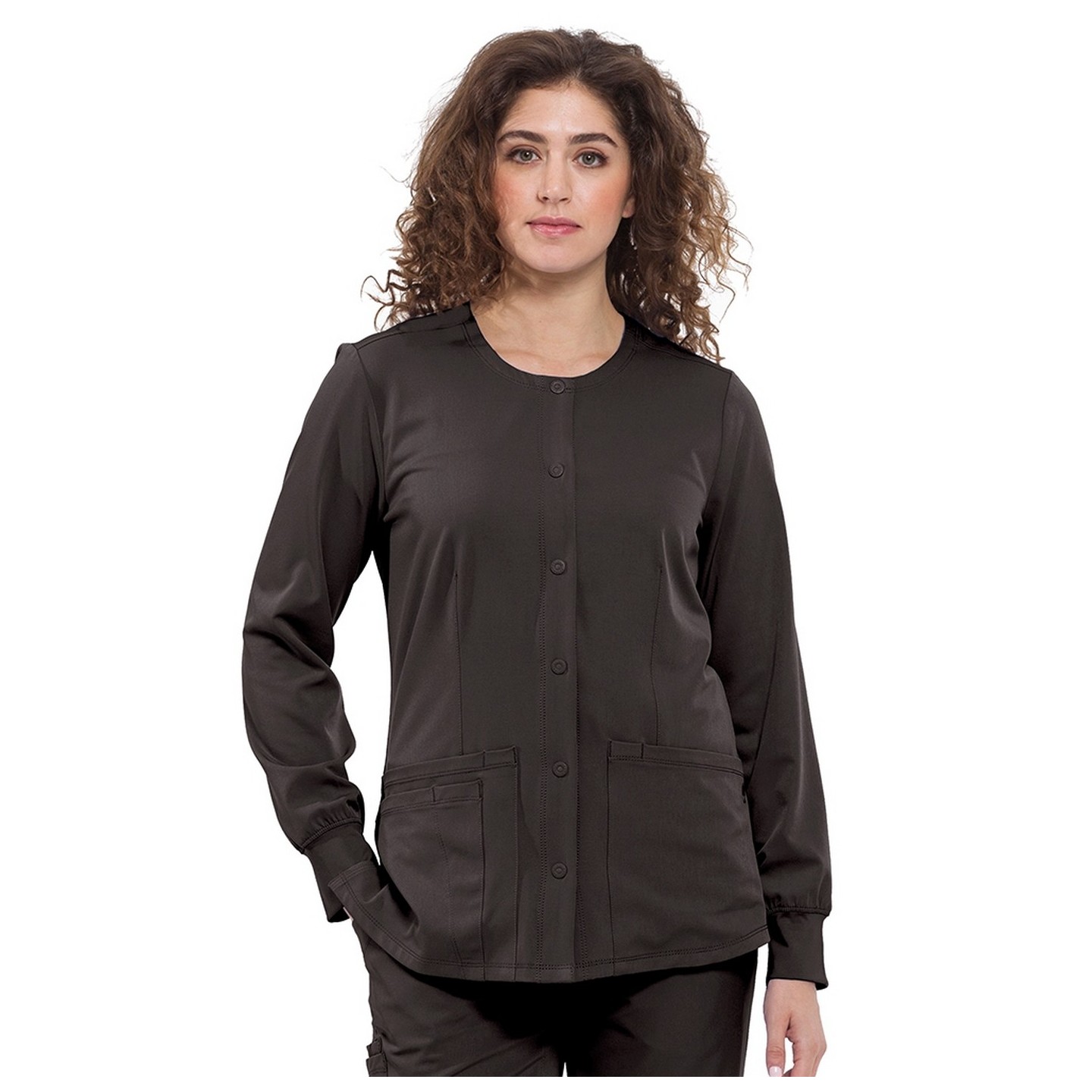 5500 HH Works by Healing Hands Veste de gommage réchauffe-nuque à col rond Megan