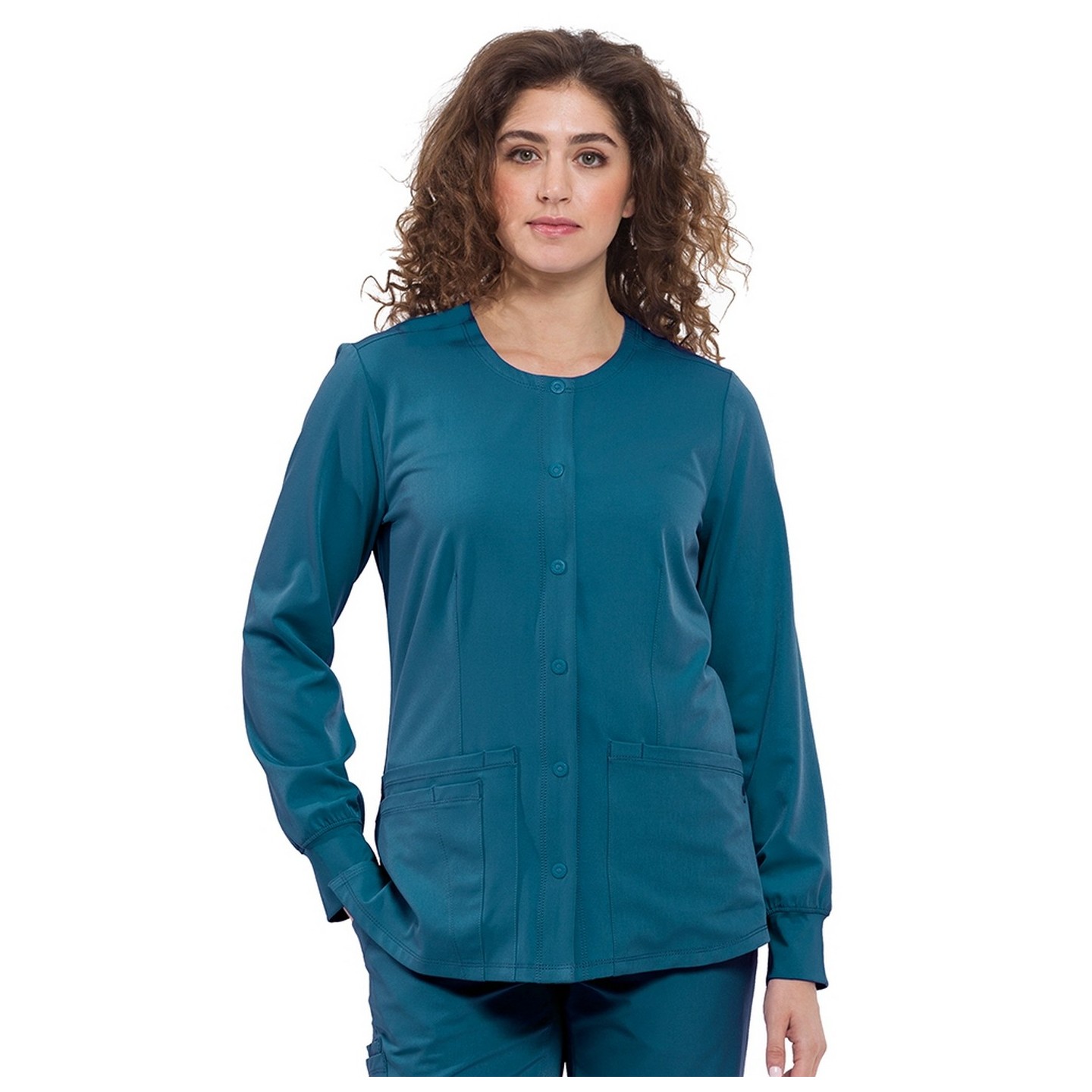 5500 HH Works by Healing Hands Veste de gommage réchauffe-nuque à col rond Megan