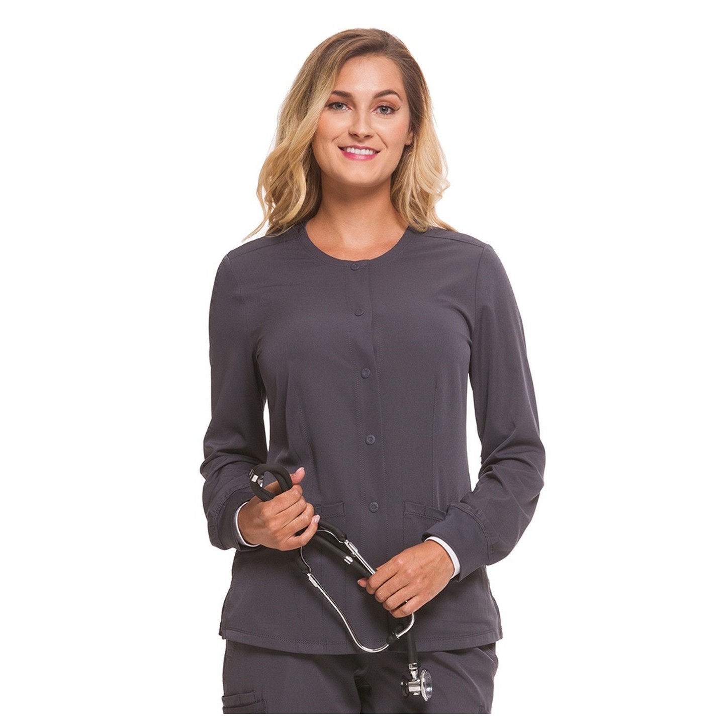 5500 HH Works by Healing Hands Veste de gommage réchauffe-nuque à col rond Megan