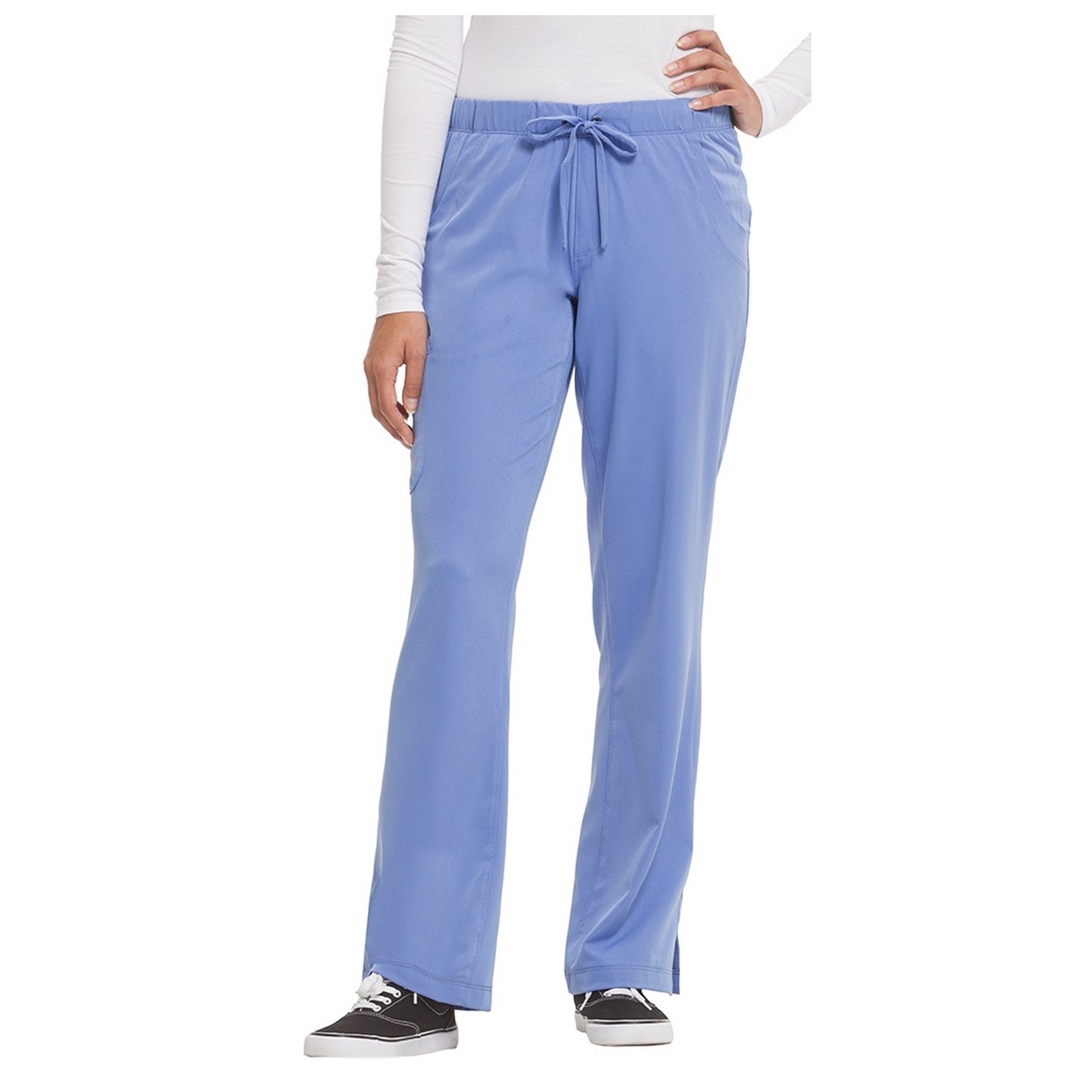 9560 Rebecca HH Works de Healing Hands Pantalon Scrub Cargo jambe droite à 6 poches avec cordon de serrage