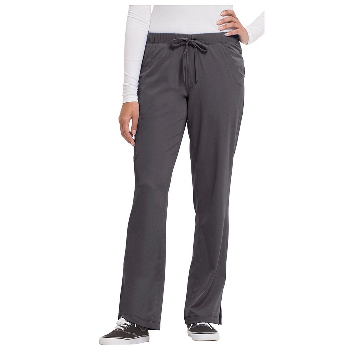 9560 Rebecca HH Works by Healing Hands 6 Pocket Drawstring Waist Straight Leg Cargo Scrub Pants