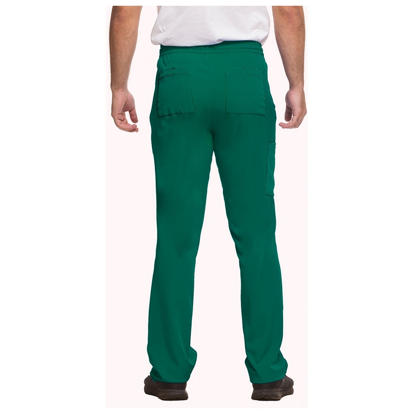 9590 HH Works by Healing Hands Men's Ryan Slim Leg Elastic Waist Pant