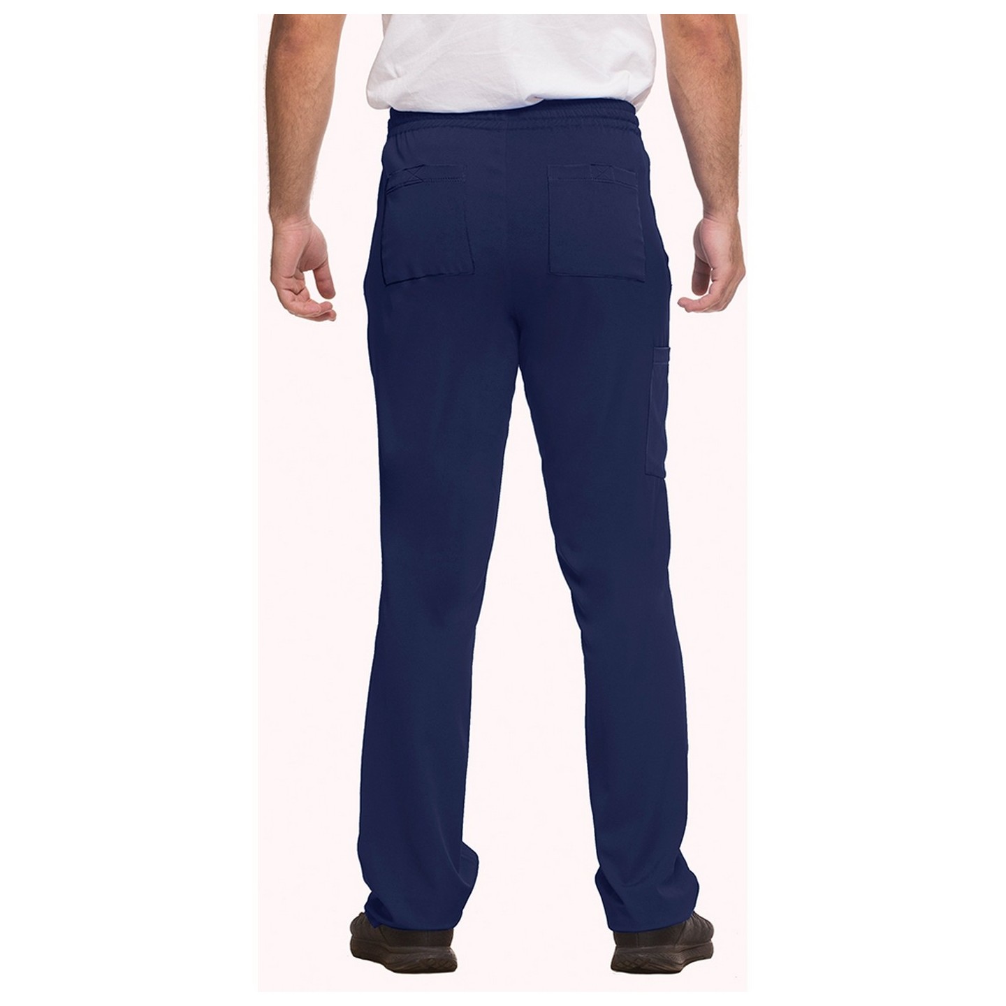 9590 HH Works by Healing Hands Men's Ryan Slim Leg Elastic Waist Pant