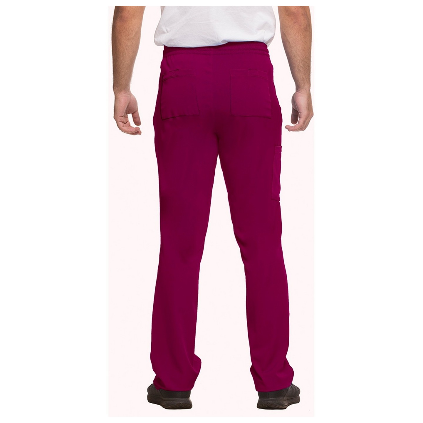 9590 HH Works by Healing Hands Men's Ryan Slim Leg Elastic Waist Pant