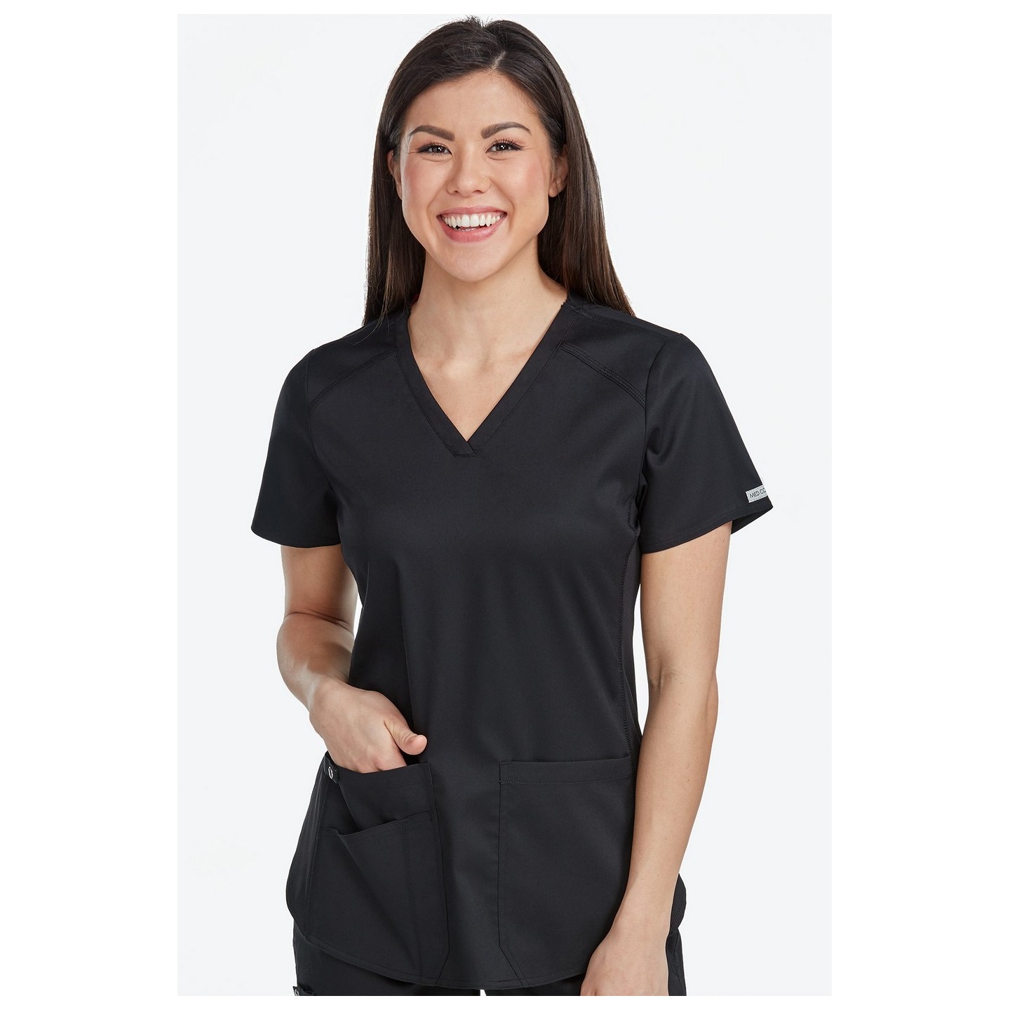 7459 Med Couture Performance Touch Chemise V-Neck