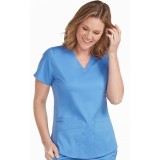 7459 Med Couture Performance Touch Chemise V-Neck