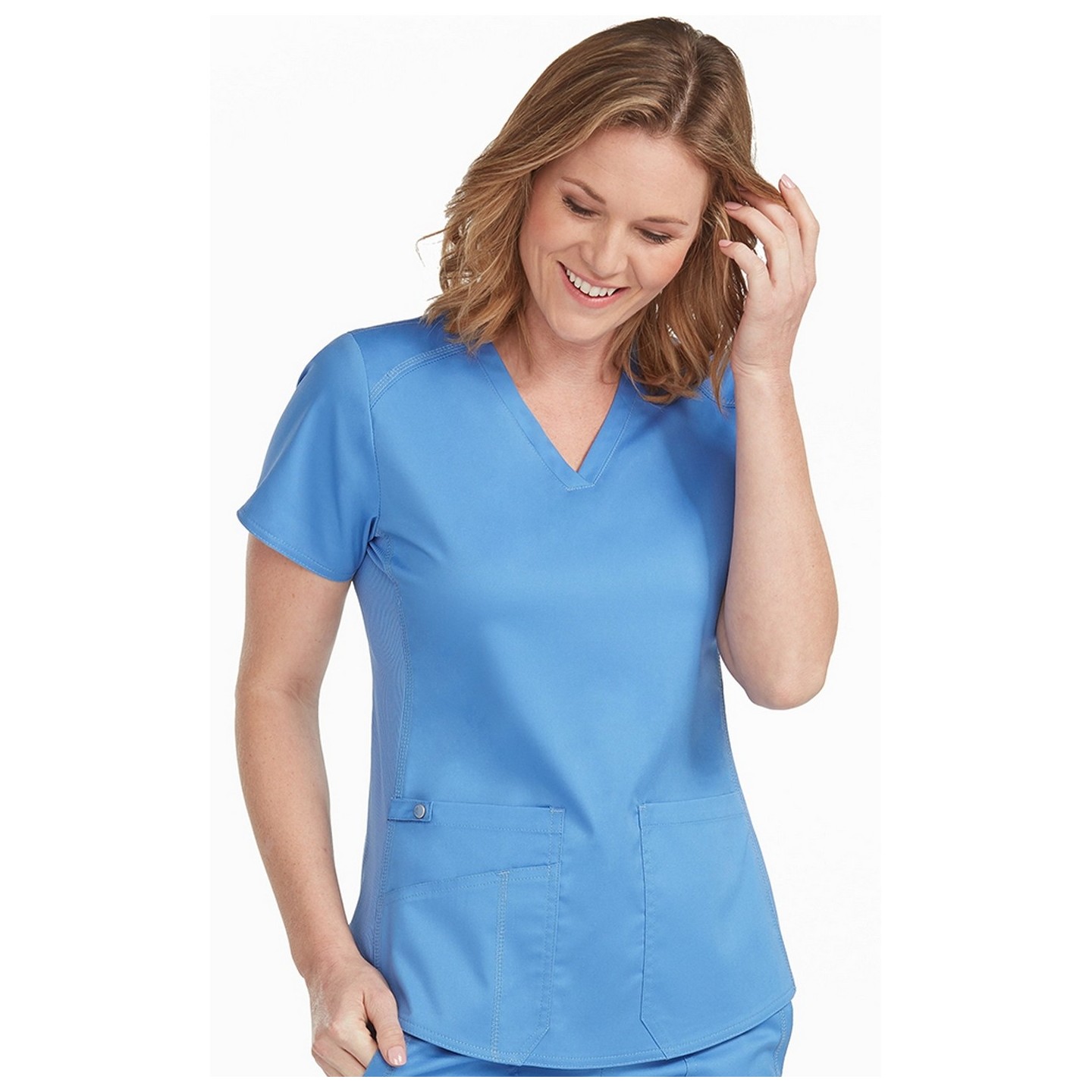 7459 Med Couture Performance Touch Chemise V-Neck