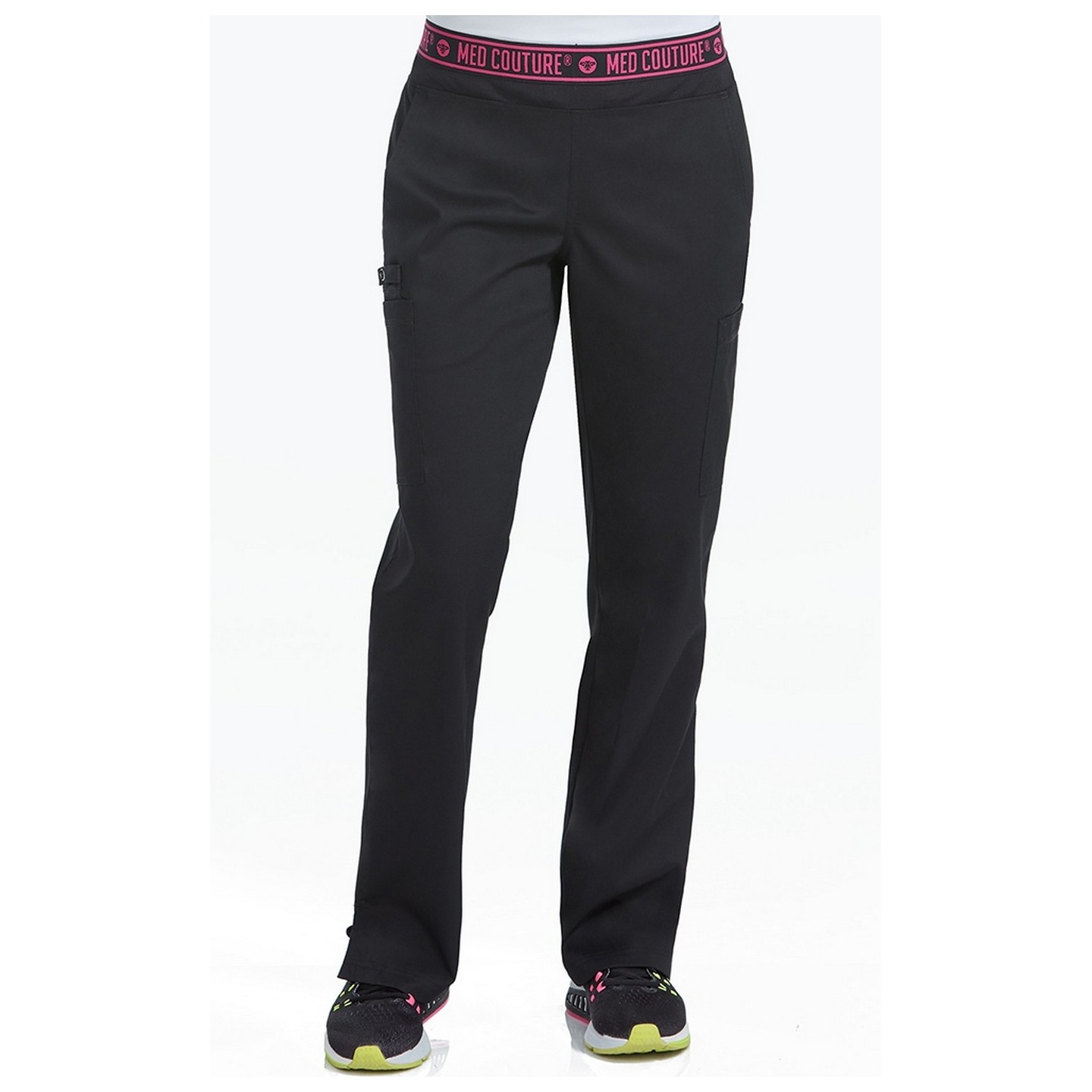 7739 Med Couture Touch Performance PANTALON YOGA 2 POCHES CARGO - Regular: 29.5po