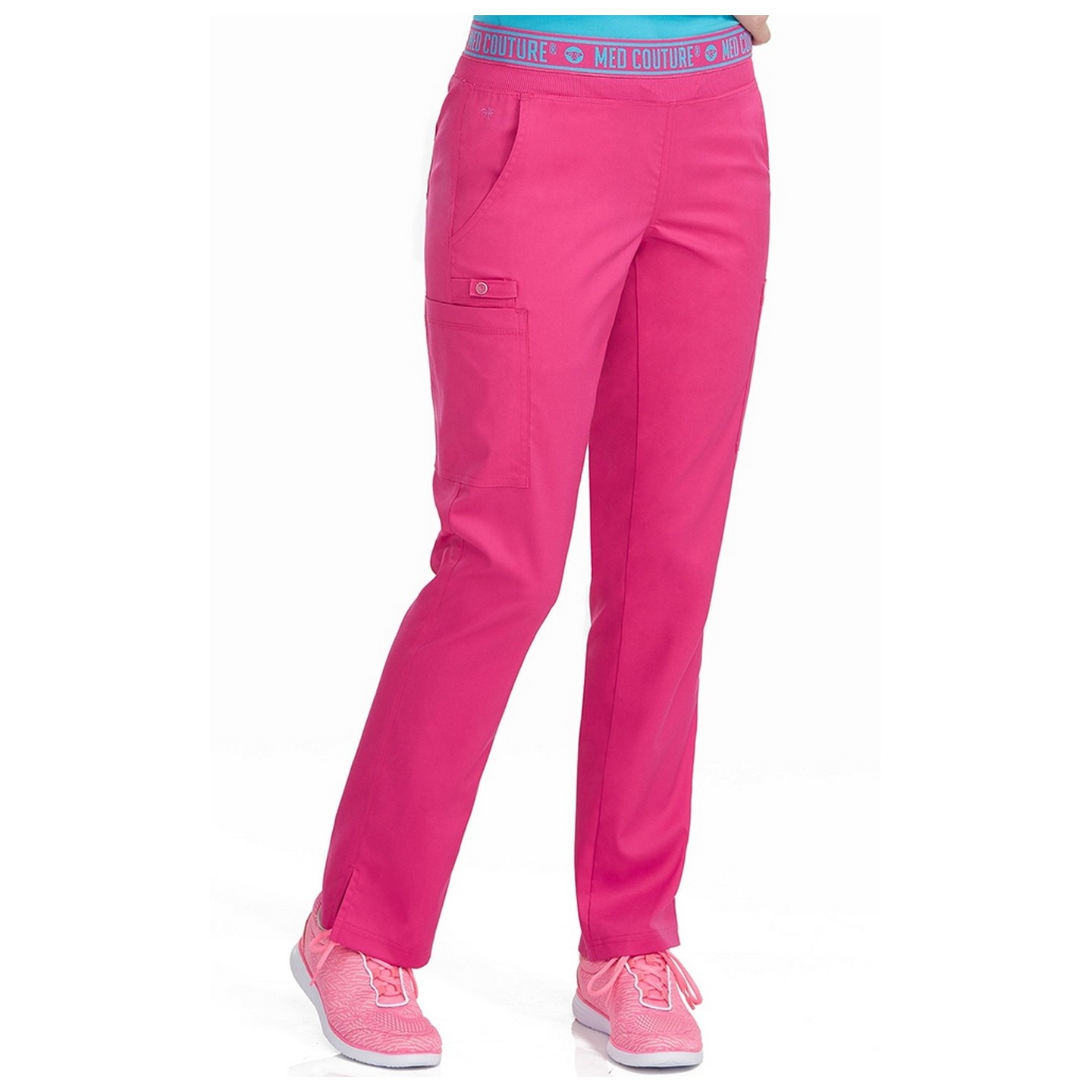 7739 Med Couture Touch Performance PANTALON YOGA 2 POCHES CARGO - Regular: 29.5po