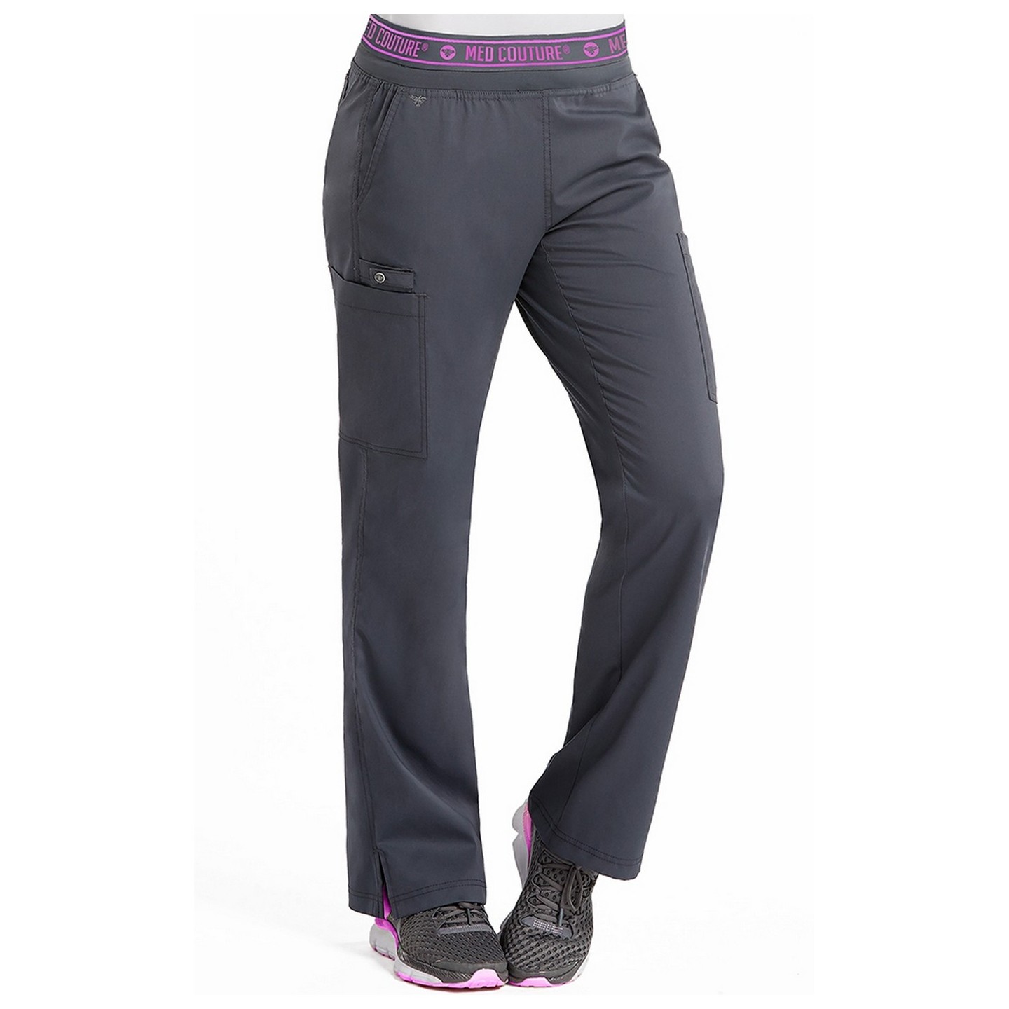 7739 Med Couture Touch Performance PANTALON YOGA 2 POCHES CARGO - Regular: 29.5po