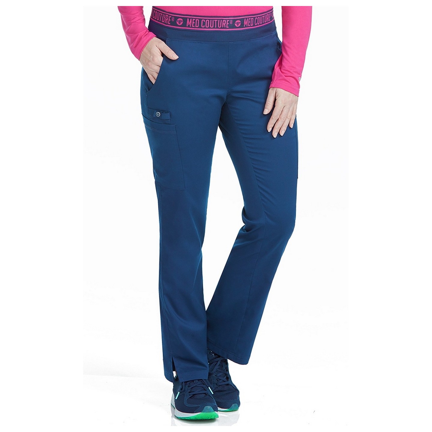 7739 Med Couture Performance Touch YOGA 2 CARGO POCKET PANT - Regular: (29 1/2”)