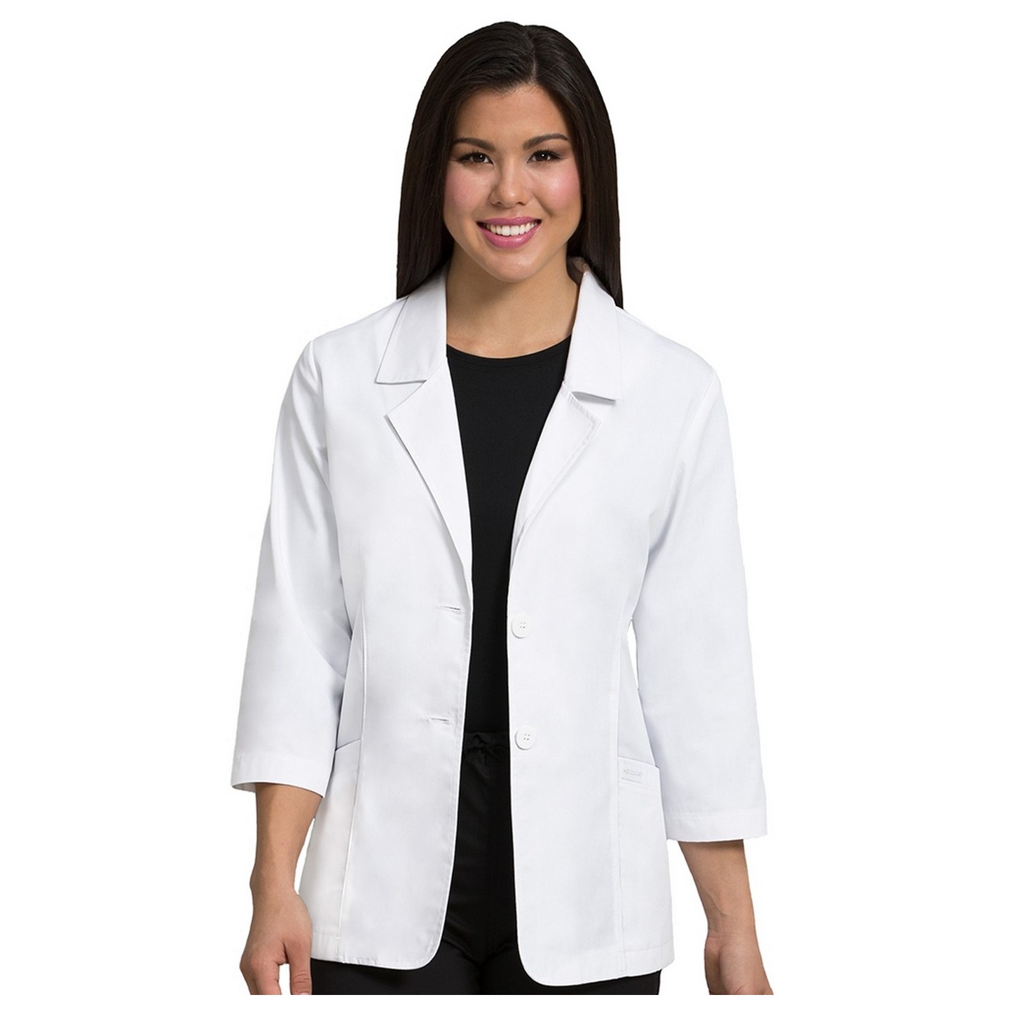 9618 Peaches Ultra White 28" Lab Coat