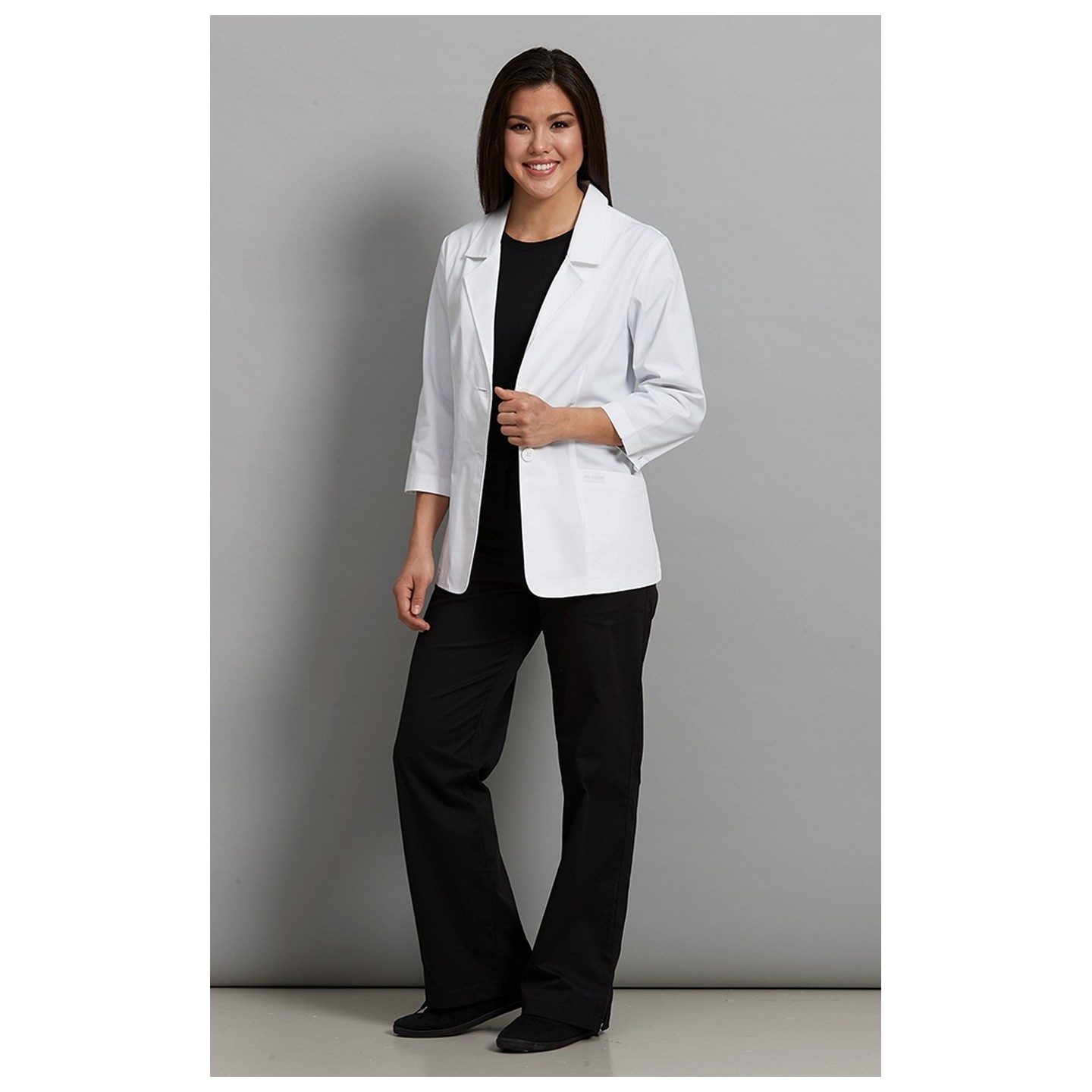 9618 Peaches Ultra White 28" Lab Coat