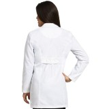 8617 Med Couture Belted Lab Coat 33" Length