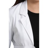 8617 Med Couture blouse laboratoire ceinturé 33" de longueur 