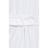 8617 Med Couture blouse laboratoire ceinturé 33" de longueur 