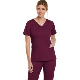 3501 Matrix Both Side V-Neck Top - Maevn