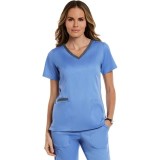 3502 Maevn Haut Décolleté en V avec Contraste des deux côtés