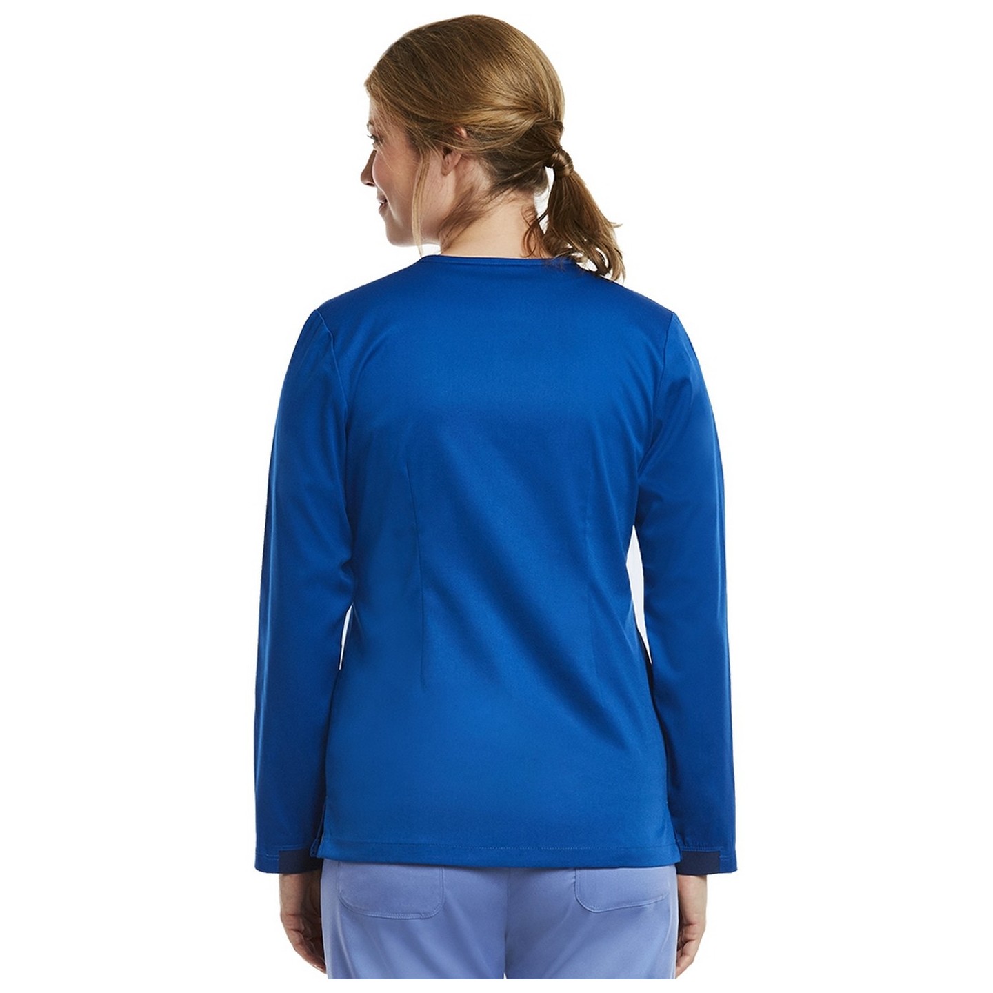 7701 Matrix Veste à boutons snap et au col rond - Maevn