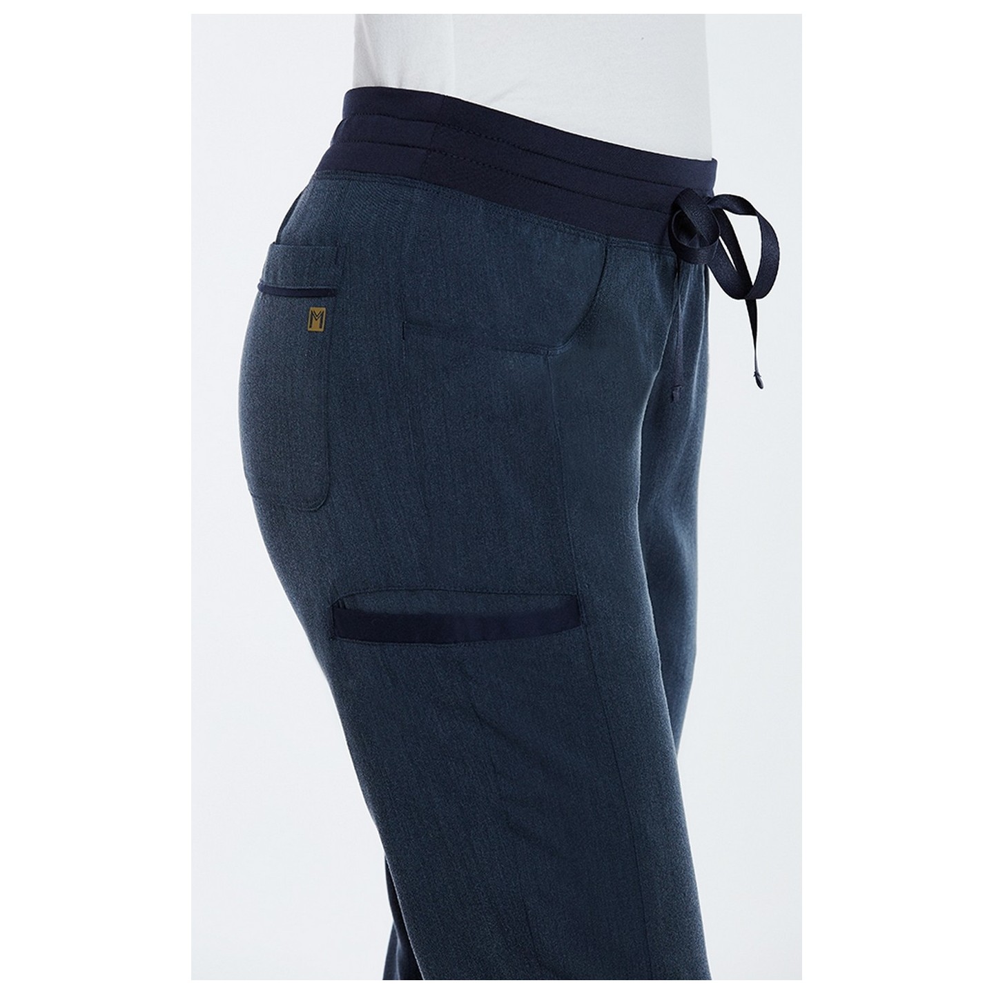 6901 Matrix Pro Contrast Pantalon avec Bande de Yoga - Maevn Régulier 31po