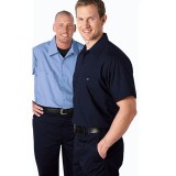 *VENTE FINALE MOBB S301 Chemise de travail boutonnée à manches courtes