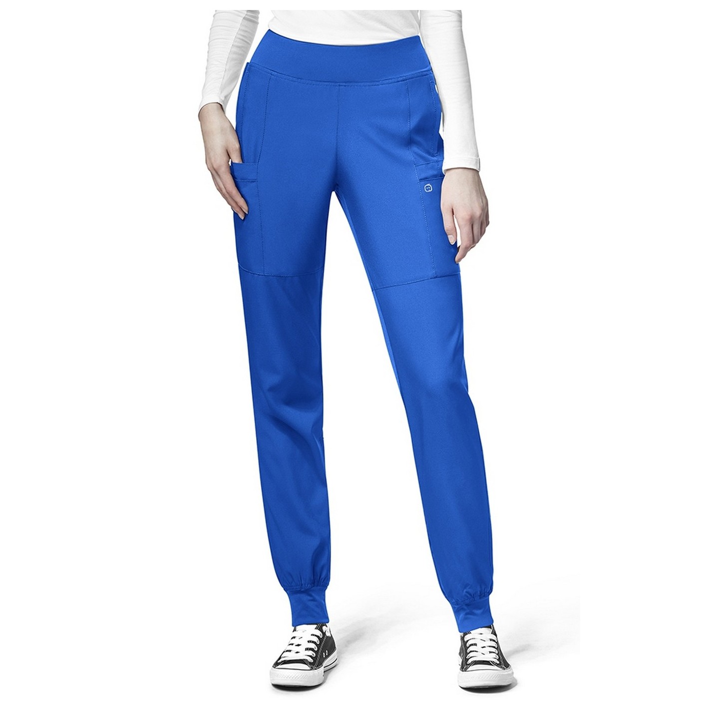 5555 W123 by WonderWink - Comfort Waist Cargo Jogger Scrub Pants