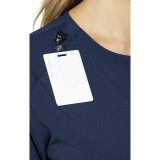 8155 W123 by WonderWink - Women's Crew Neck Warm Up Jacket