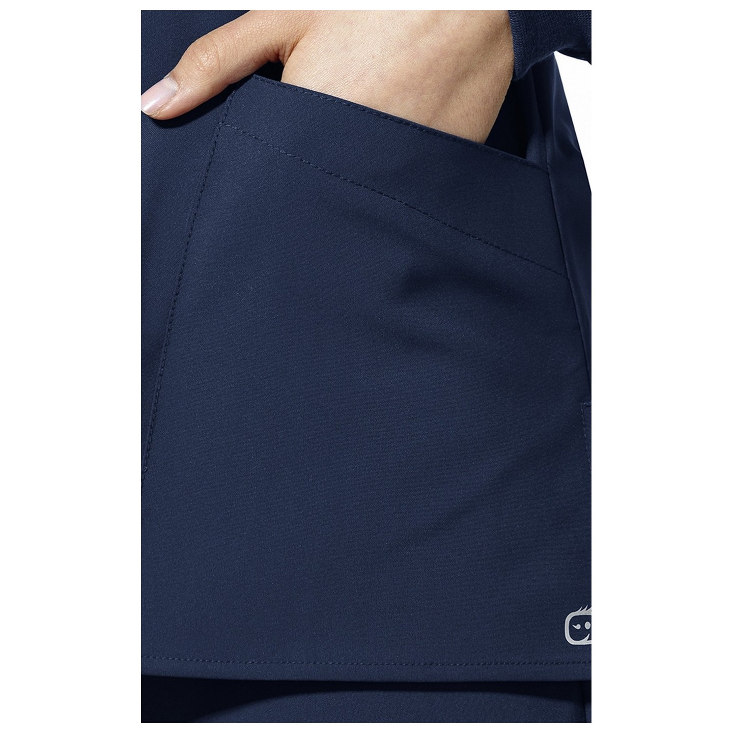 8155 W123 by WonderWink - Veste d'échauffement ras du cou pour femme