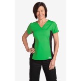 Flexi V-Neck Scrub Top by MOBB - Lime Green (LM)