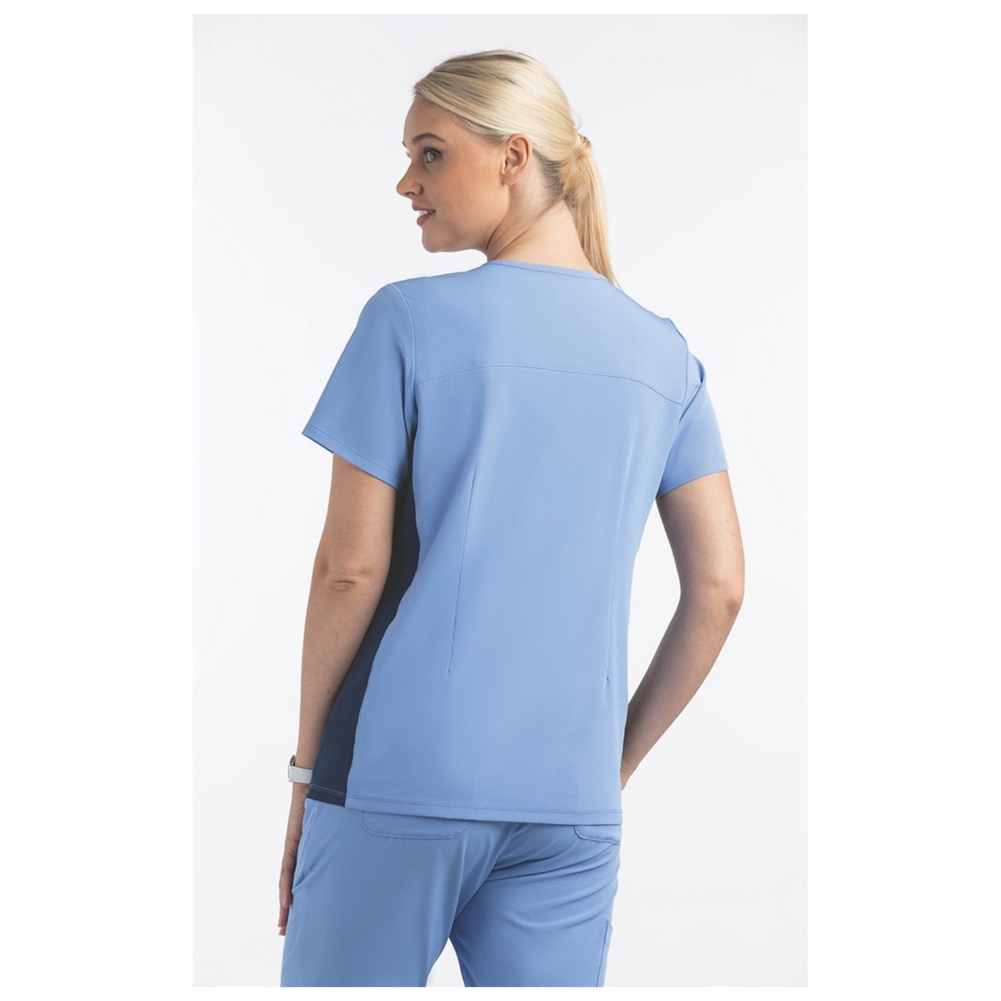  4520 [Matrix Impulse] Panneau tricoté pour femmes haut mock wrap 