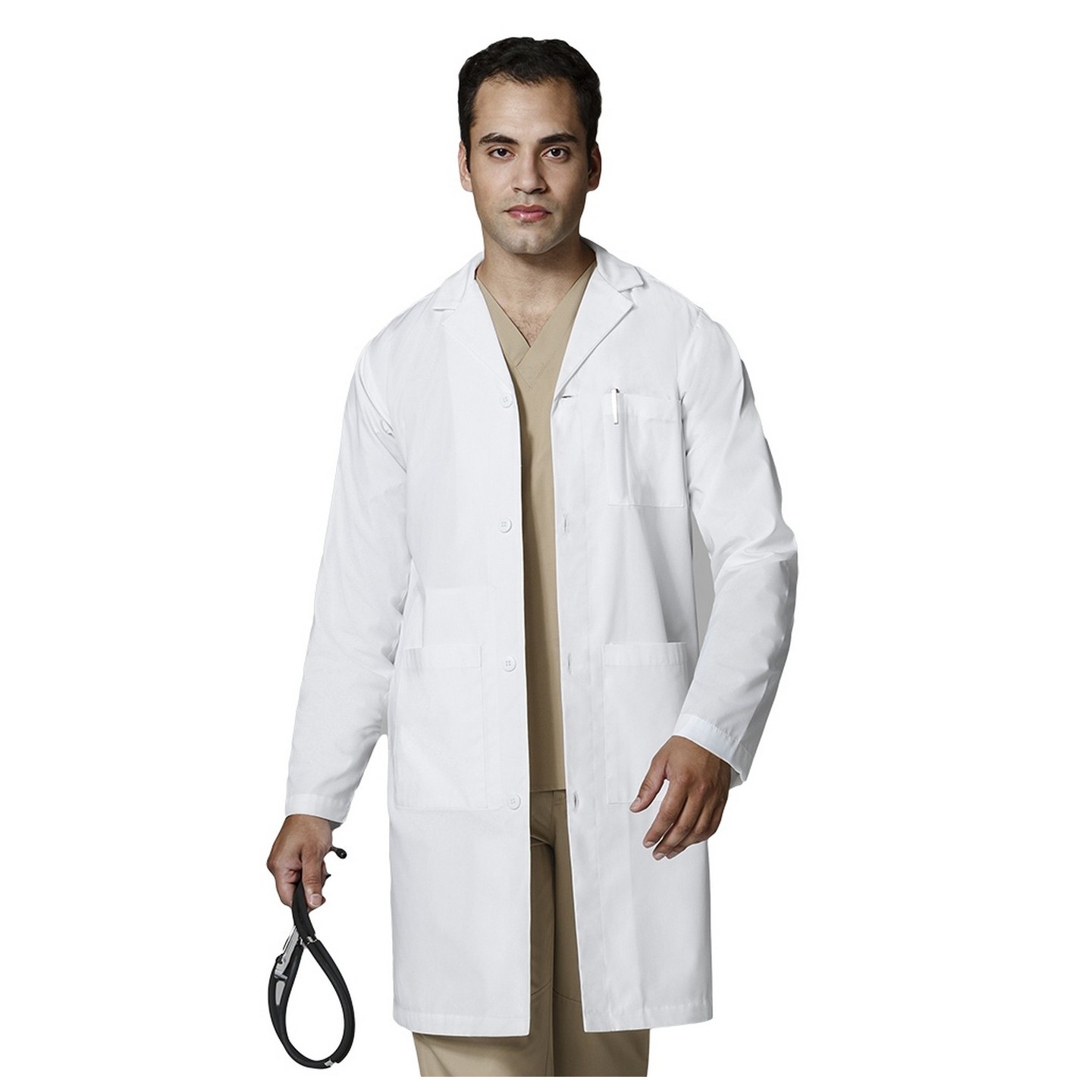 7302 Wonderlab Men’s Long Lab Coat