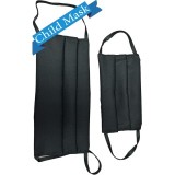 Enfant AV-FMCHILD masque réutilisable en tissu noir 3 Pack - * VENTE FINALE