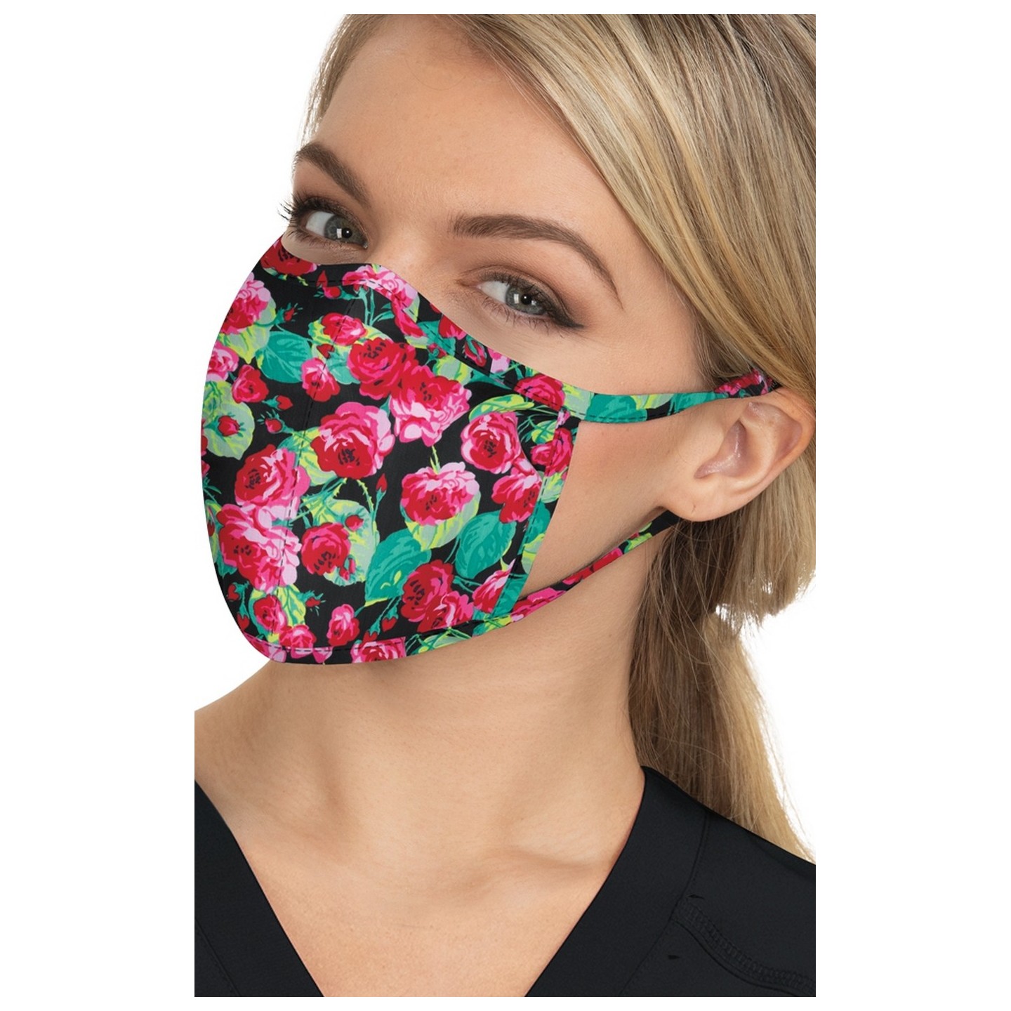 BA157 koi Scrub Face Mask - Bloomerang Floral
