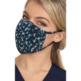 BA157 koi Scrub Face Mask - Ditsy Floral Blue