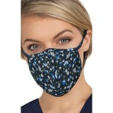 BA157 koi Scrub Face Mask - Ditsy Floral Blue