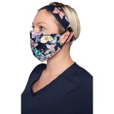 A162 koi Fashion Mask + Headband Set - Scrapbook