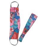 A162 koi Fashion Mask + Headband Set - Line Floral