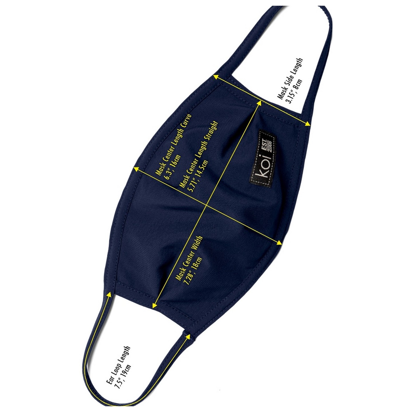 Masque à récurer A159 koi - Filtre remplaçable PM2.5