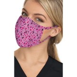 BA157 koi Scrub Face Mask - Ditsy Floral Light Orchid