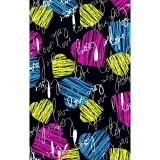 GTCP Zinnia Stretch Unisex Scrub Caps - Print: Colour Hearts