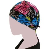 GTCP Zinnia Stretch Scrub Caps - Impression: Colour Hearts
